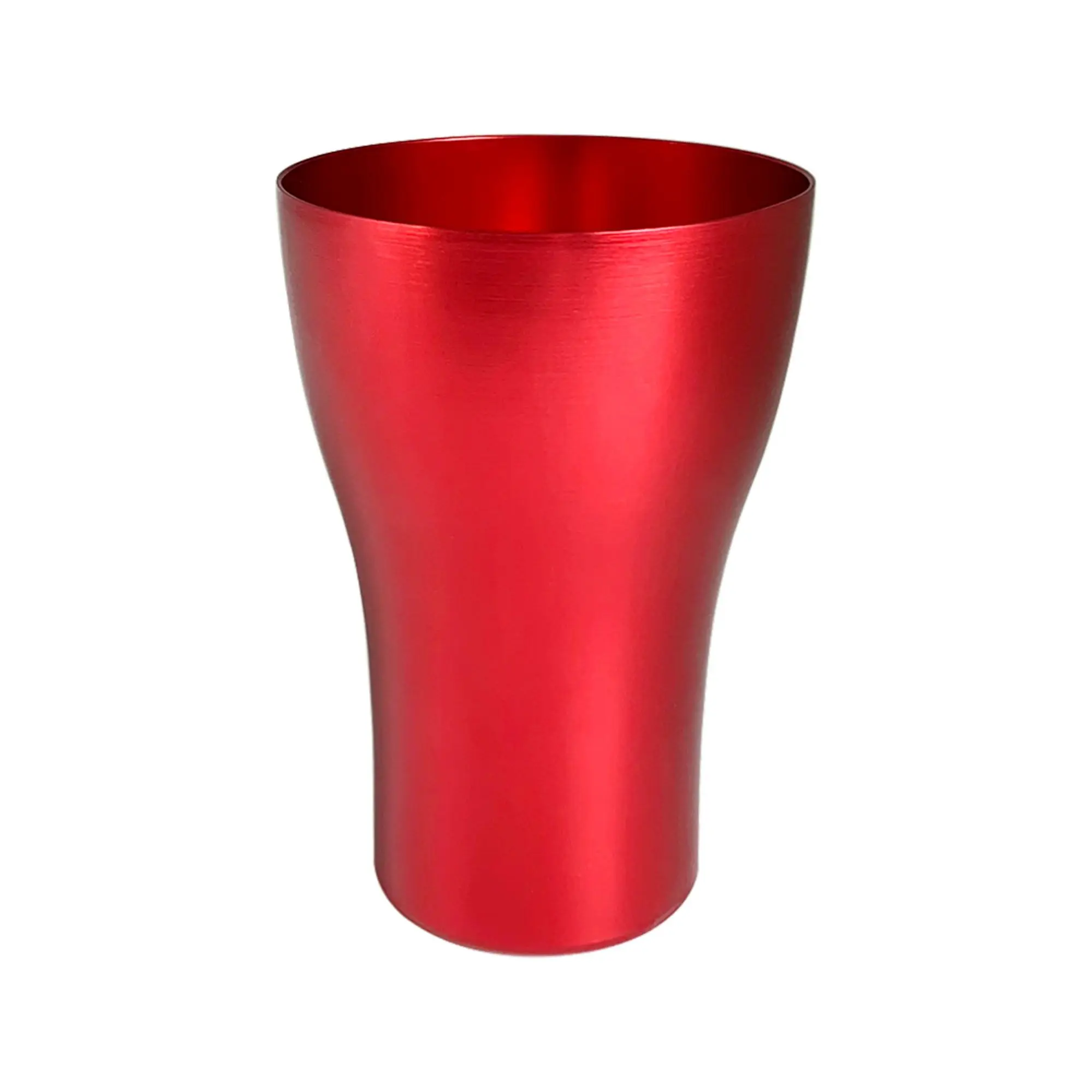 Wholesale Custom Drink Coffee Milk Tea Cup Red 320ML Aluminum Mug Cup