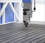 Fast speed cnc foam router 3d working machine 4 axis swing head rotary 5 axis for 3d EPS mould milling kit