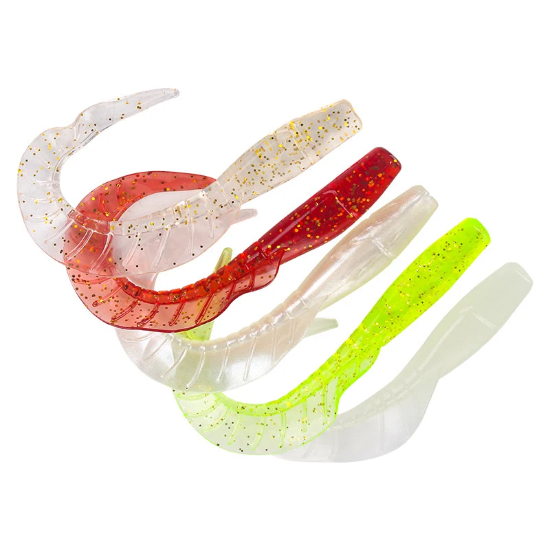 
9cm 11cm 12.5cm glow dark worm lure live vivid simulation texas rig bait carolina rig lure soft bait bass lure Wels catfish 
