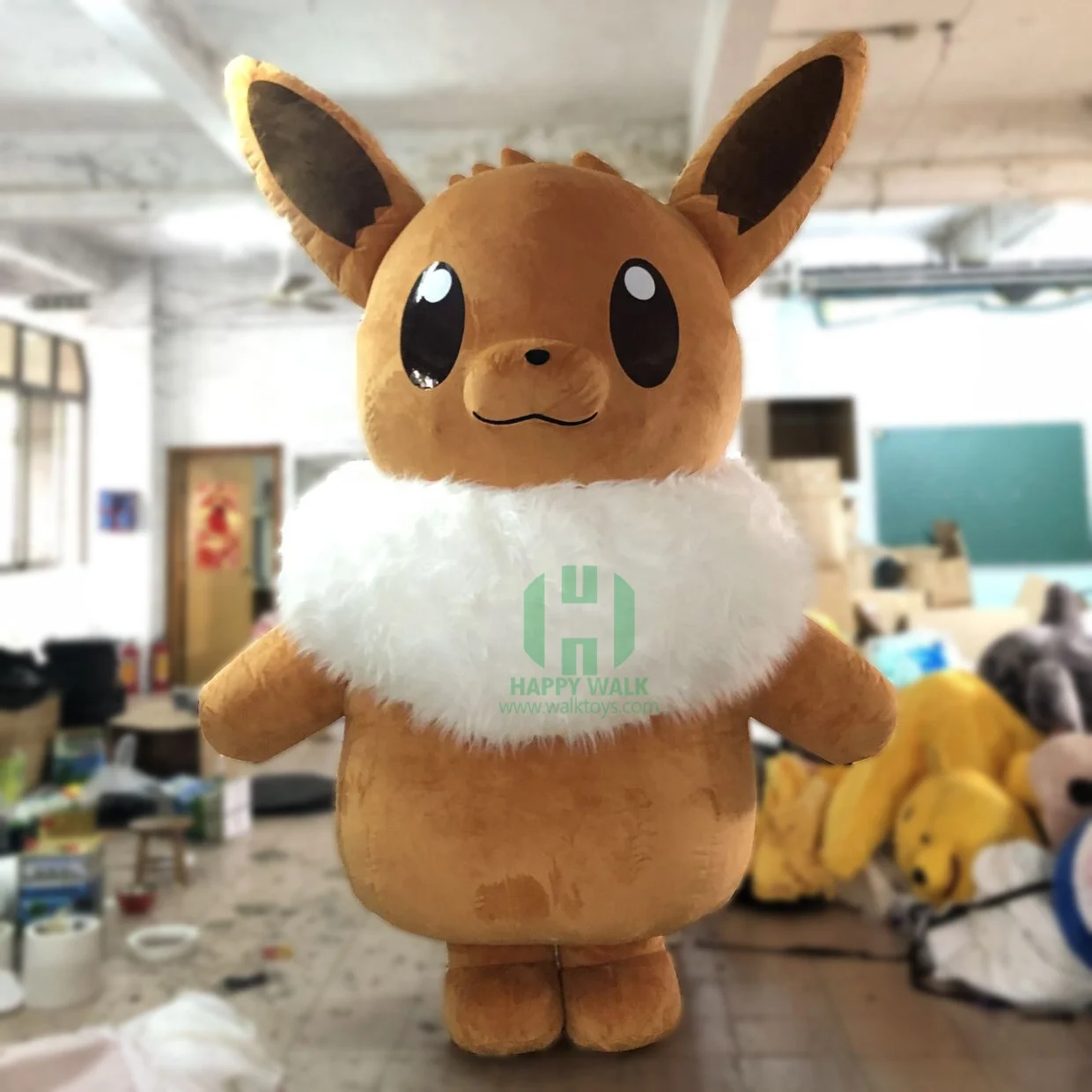 High Quality 2M Pikachu Pokemon Eevee Ibraimi Cartoon Character Inflatable Mascot costumes