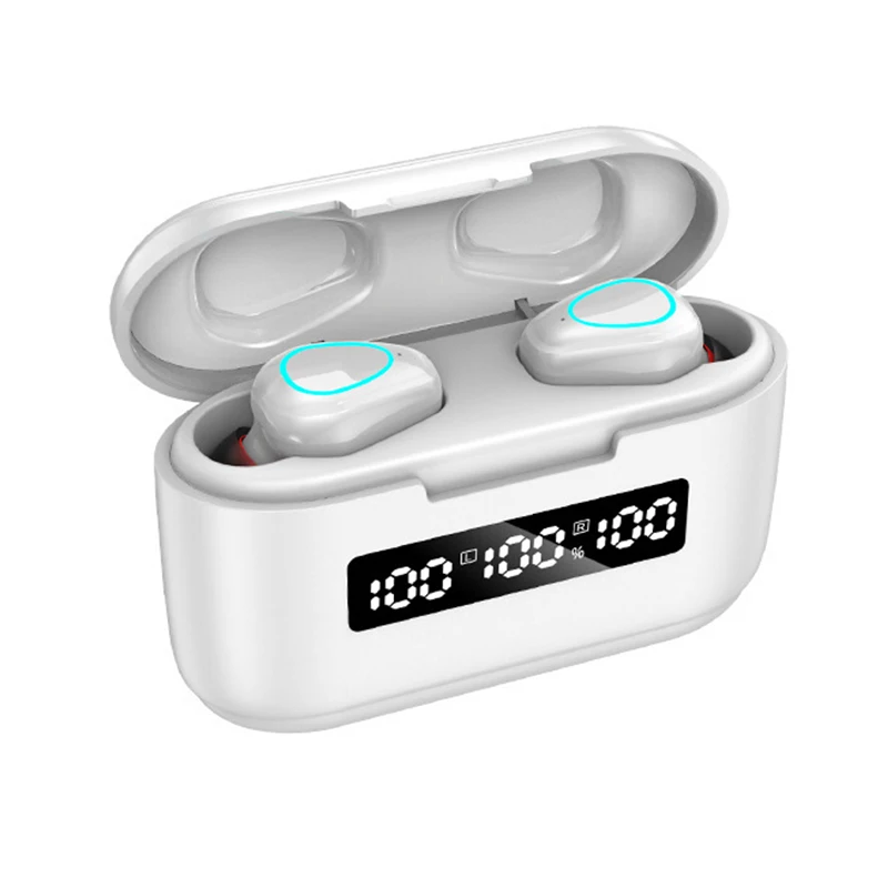 G40 TWS LED Digital 9D Bass Touch Control Headset Music Earbuds Sport Ear Buds Phones Wireless Earphones