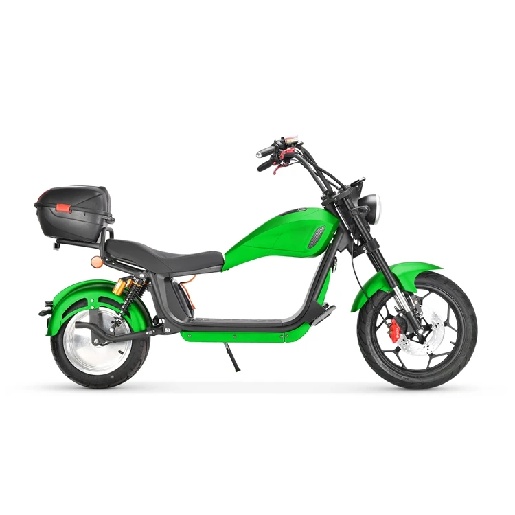 Электрический мотоцикл citycoco 2000 Вт 20ah Rooder elektro roller chopper
