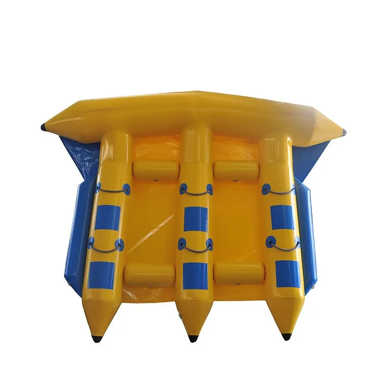 Customized Wholesale Inflatable towable flyfish water sports inflatable banana boat Water Play Towable Tube