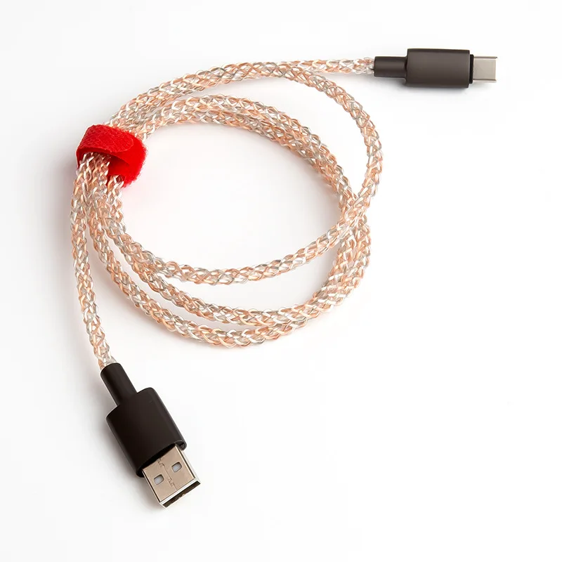 Cheap price fast Charging USB Cable Flowing Light RGB Phone PD Accessories Cable USB Led Luminous Micro Lighting Data Cordss