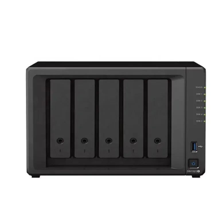 Original new Synology 5-bay DiskStation DS1522+ (diskless) discounted price