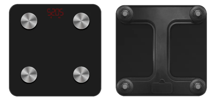 Ble Connection To The App Balance Weight Machine Digital Smart Scale Body Composition Analysis