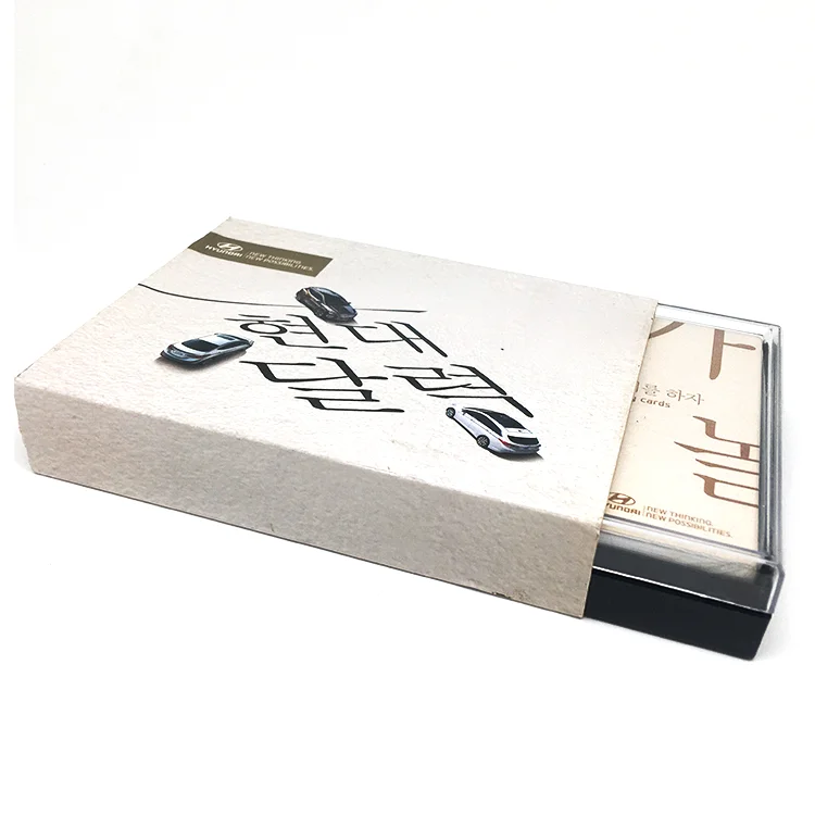 Transparent Waterproof Customized Design Poker Plastic Playing Cards Box For Promotion