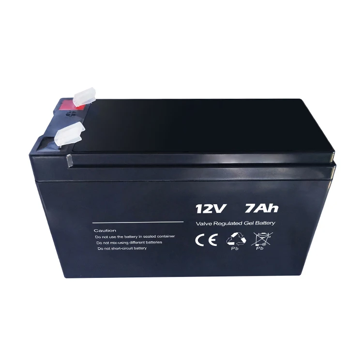 Long Cycle Life 12V 7AH Maintenance Free Car Battery Sealed Lead Acid Battery