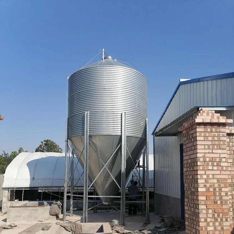 High Quality Stainless Steel Silo 100 Tons Grain Storage Small Silo