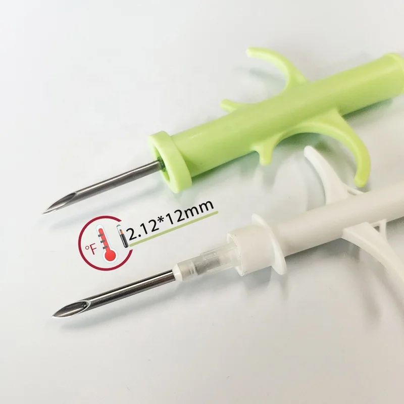 CMRFID игольчатый приемопередатчик радиочастотной идентификации температуры микрочипа шприц для имплантации животных микрочипы для собак