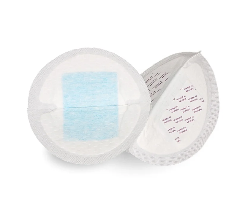 OEM absorbable Disposable Breast Pads 100 Pcs Breast suction pad Breastfeeding Nursing Pad For Breast Feeding