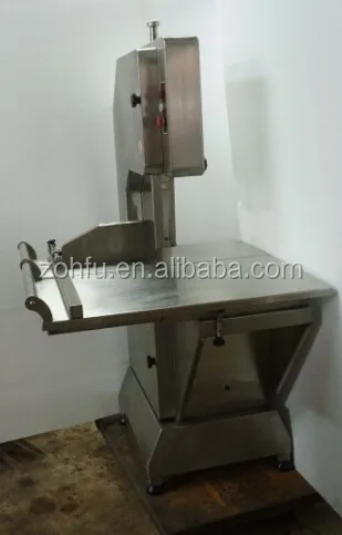 automatic electric frozen meat and pig bone cutting butcher band saw machine for sale