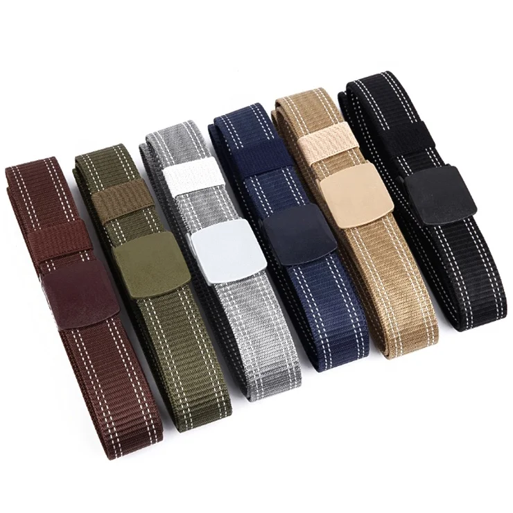 
 Экологичный наружный Быстросохнущий холщовый ремень, нейлоновый военный Плетеный тактический ремень с пластиковой пряжкой  