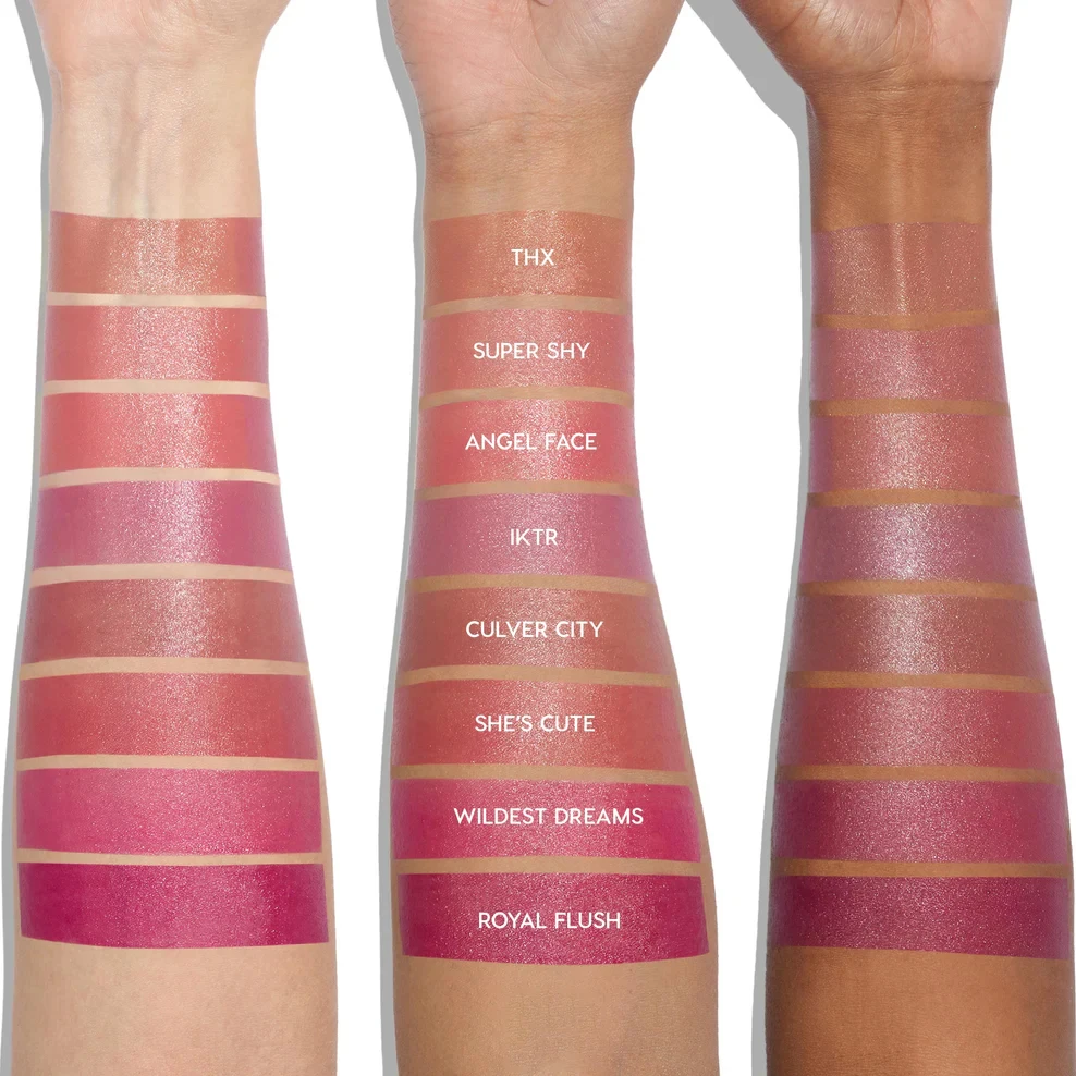 Private Label Lip And Cheek Tint Liquid Blush Waterproof Long Lasting Rose Soft Cream High Pigmented Liquid Blush