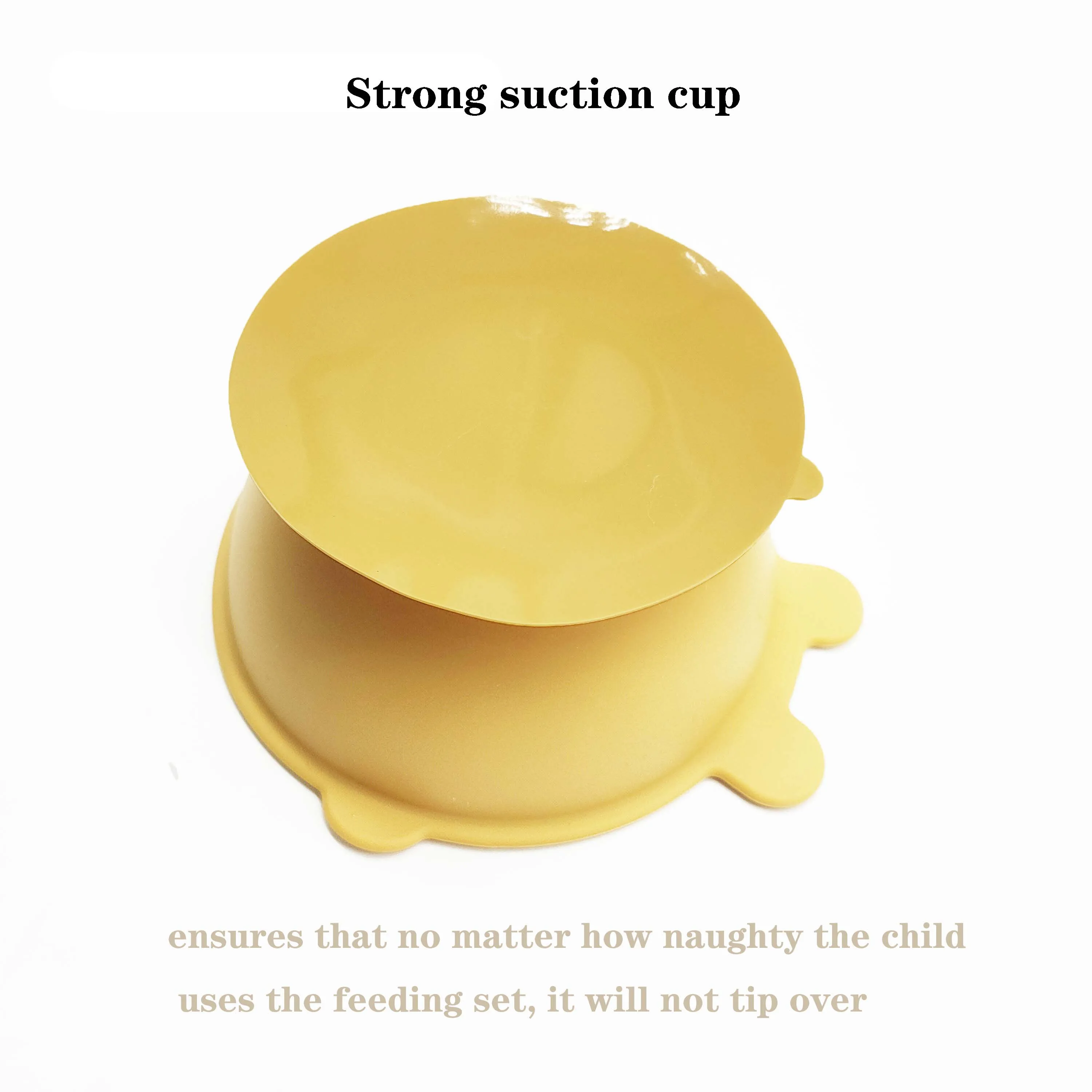 Feeding Set Customized Wholesale Kids Bpa Free Tableware Food Plate Mat Silicone Feeding Set Baby Bowl