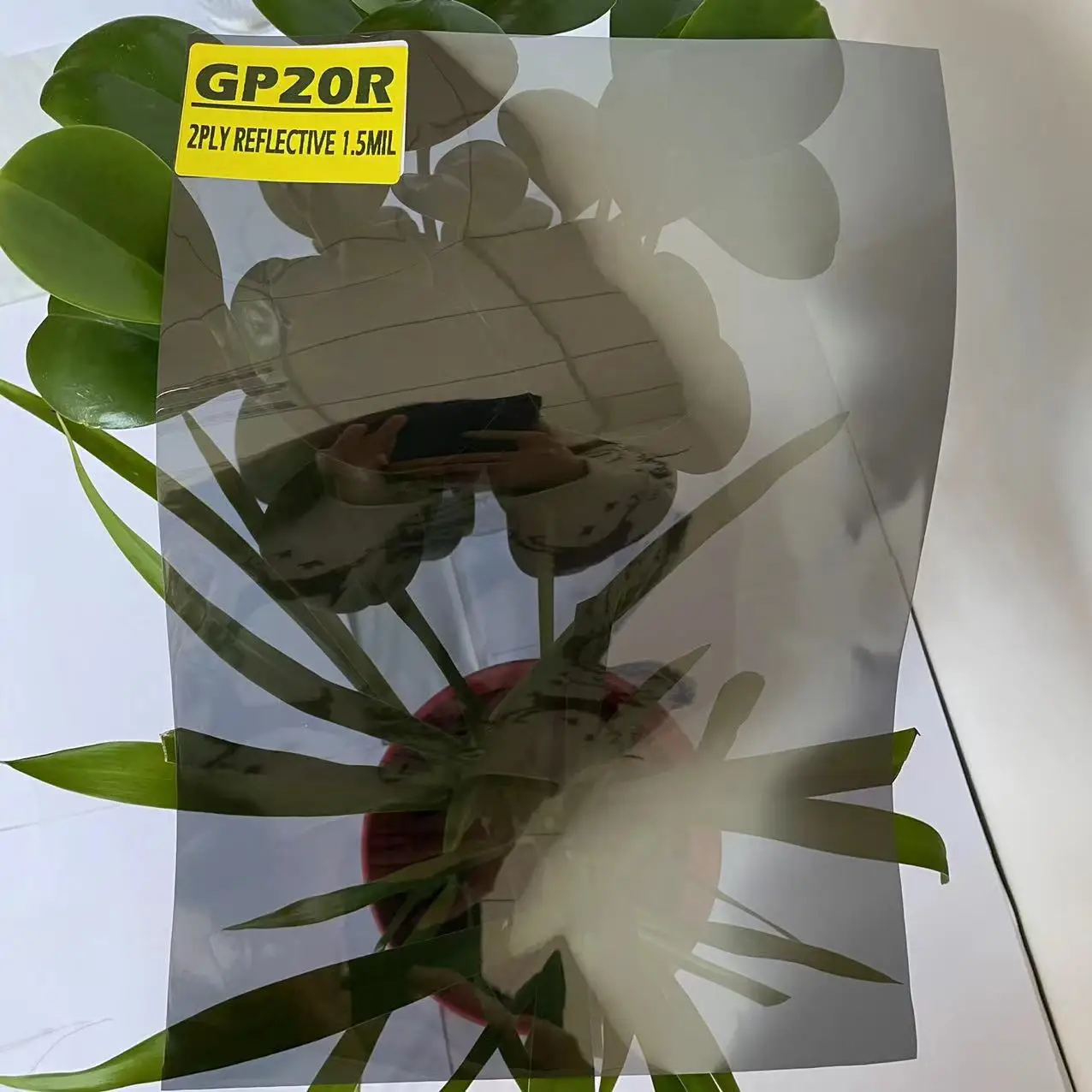 GP20R GRAPHITE VLT 20% IR 55% UV 99% MEDIUM MIRROR EFFECT CAR WINDOW TINT AUTOMOTIVE REFLECTIVE WINDOW TINT FILM