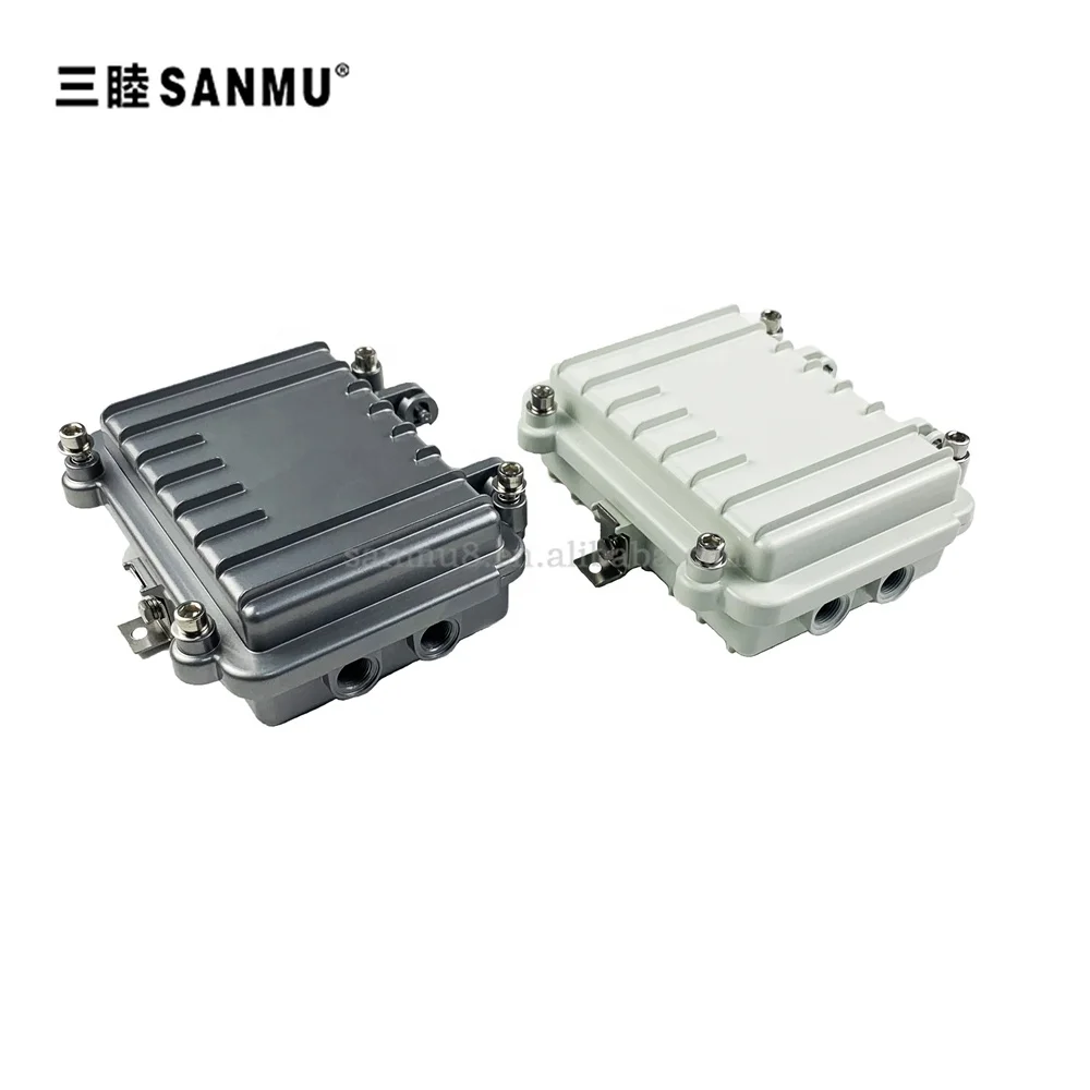 SMA 016B:130*90*45MM aluminum waterproof amplifier processor working station enclosure junction box (1600264696811)