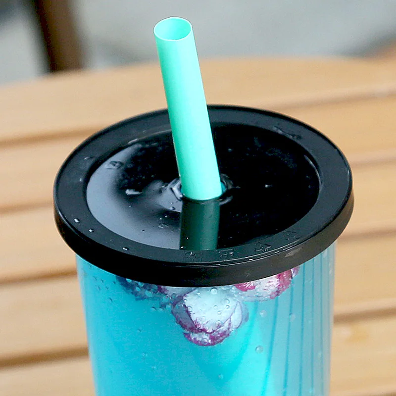 700ml 600ml 500ml 16oz 20oz 22oz Custom Printed logo Plastic Disposable cup transparent Injection PP coffee cup