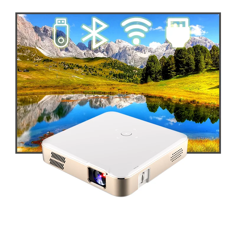 Hot selling Mini Projector S280 150 ANSI Lumens Support 4k Android OS 720P projector