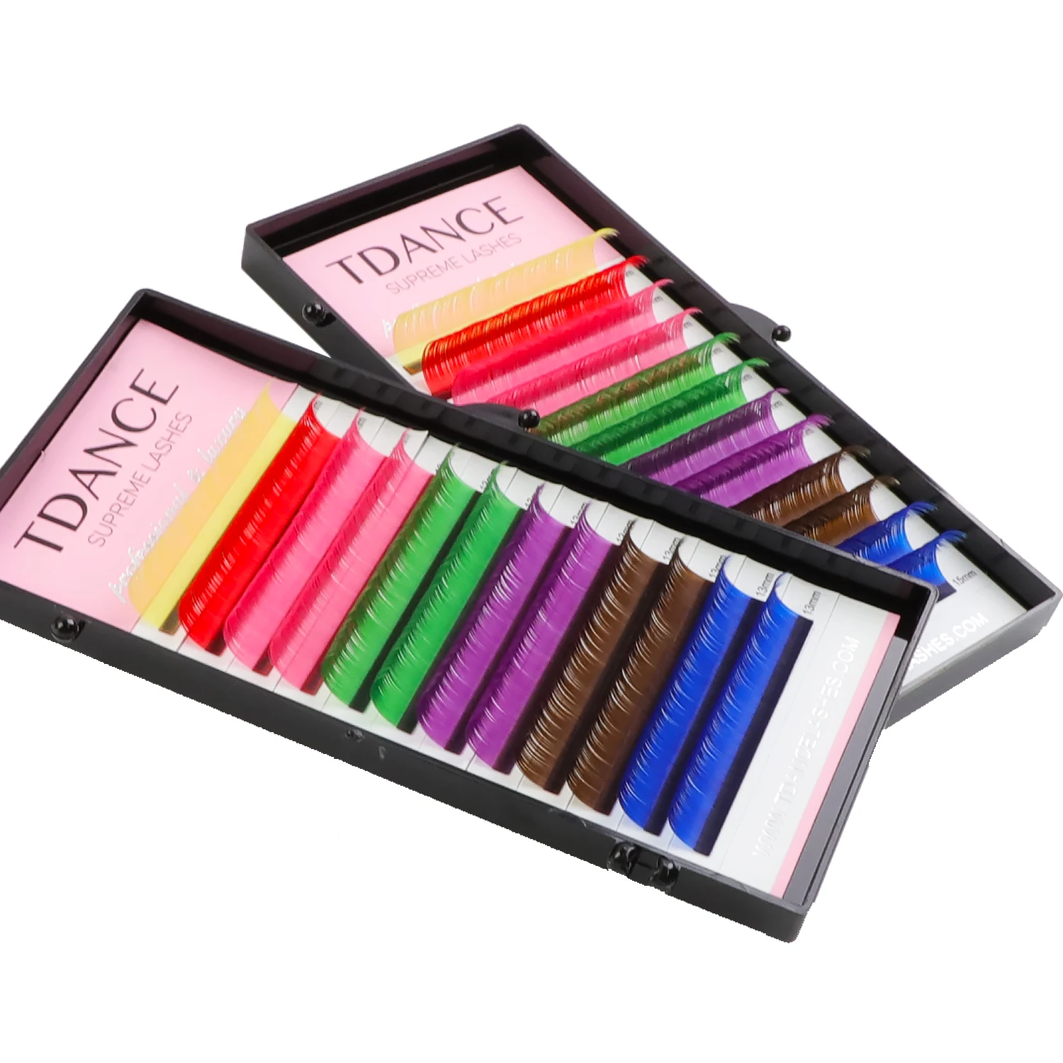 Korean Color Lashes, Eyelash Extension,Mixed Color Lashes -made in Vietnam