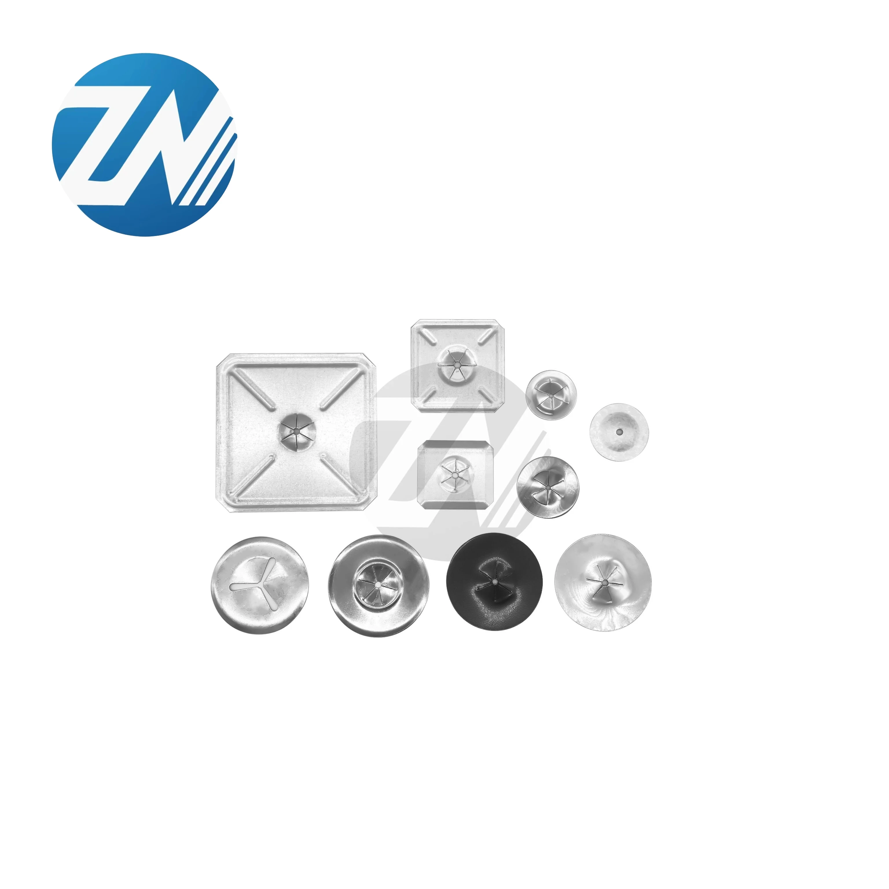 High Quality Factory Price Steel Square Self-Locking Washer Zinc Finish Wedge Style Flat Gasket Excellent Insulation