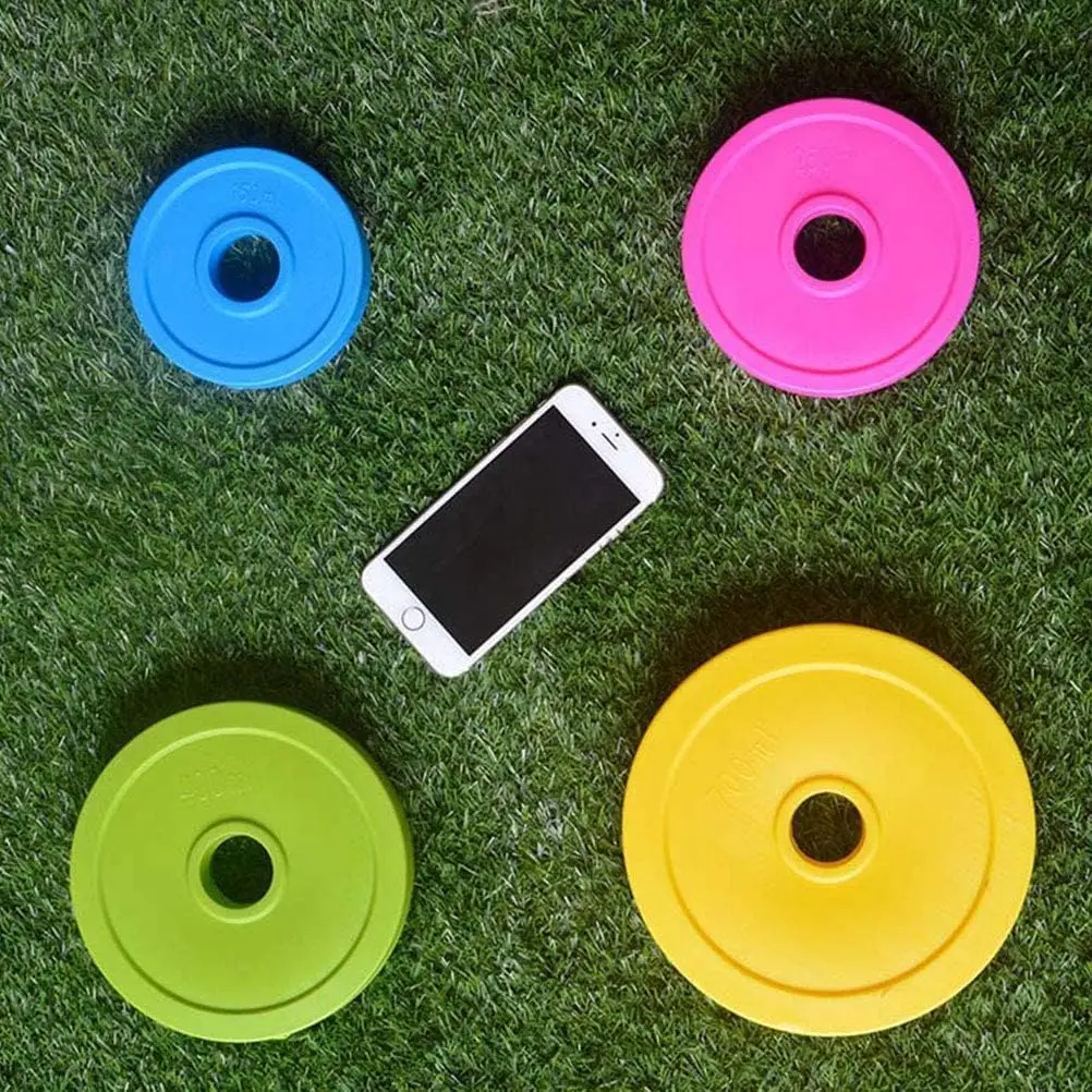 Wellshow Sport Wellshow Sport Kids Barbell Weight Set - Adjustable Workout Toy Equipment for Children Pretend Play Exercise