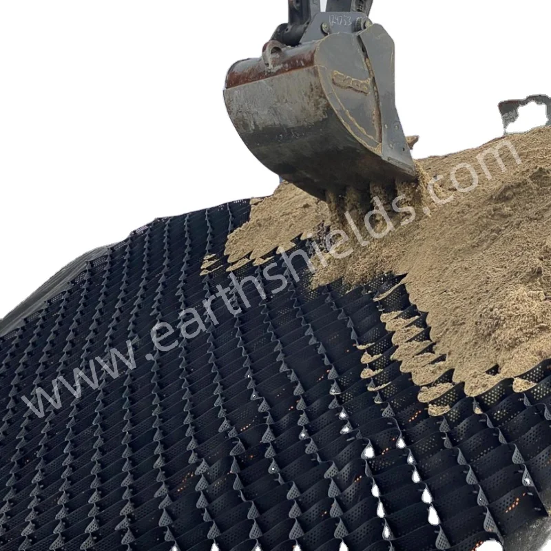 HDPE Geocell Gravel Grid Driveway Geocell for Soil Stabilization