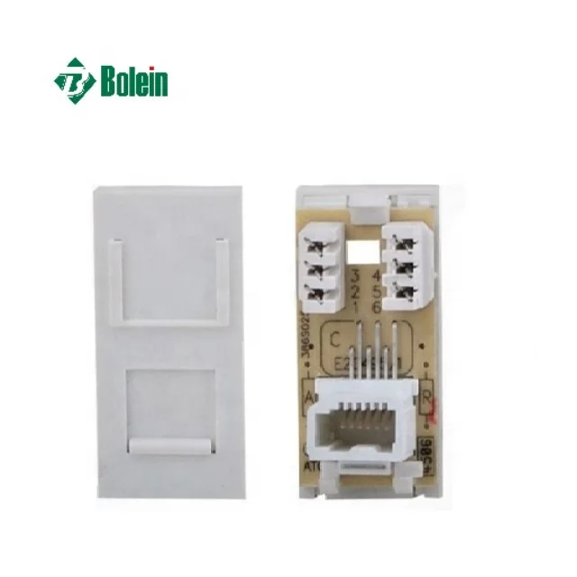 Krone 110 Universal Module 90 Degree Cat5E AMP RJ45 UTP Female Connector Keystone Jack