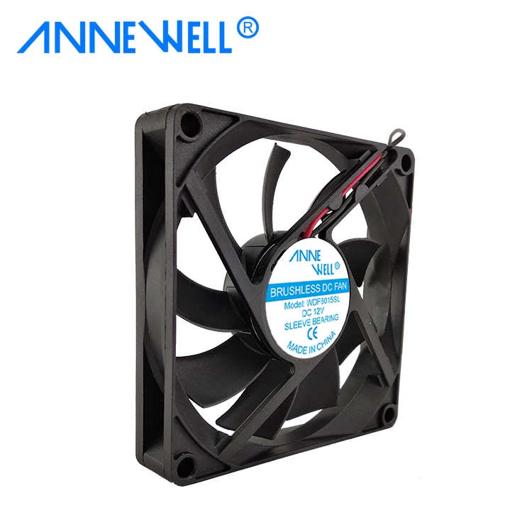 3 inch 80mm 3D printer silent fan WDF8015 ball bearing CPU Case Inverter fan 12v/18v/36 volt dc brushless computer cooling fan