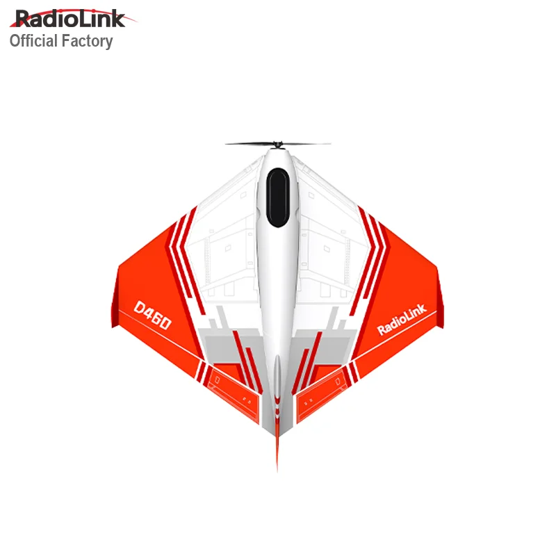 2 4 ГГц 1600 кВ бесщеточный двигатель Radiolink Turbot D460 масштабная модель самолета с полетным контроллером для начинающих