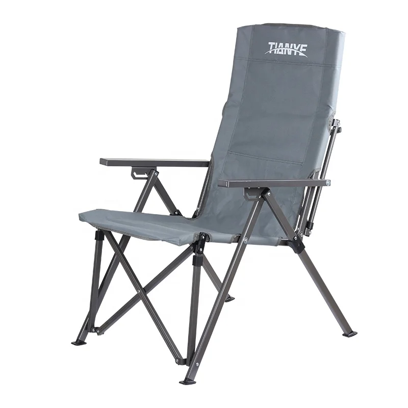 Wholesale Outdoor Garden Picnic High Back Aluminum Frame Folding Adjustable Reclining 2023New Camping Chairs