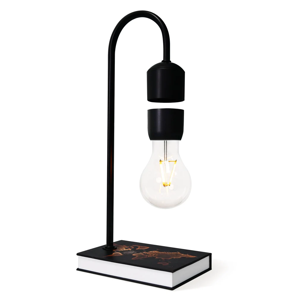 Novelty Hot Sale Magnetic Levitating Floating Bulb Table Lamp for Gift