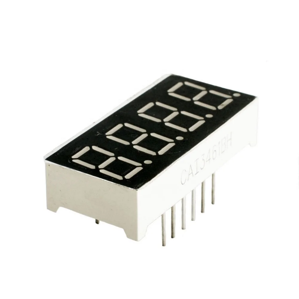 7-Segment 0.56 Inch 4 Digit 12 Pins Red 7-segment-led-display-pcb board LED Digital Tube