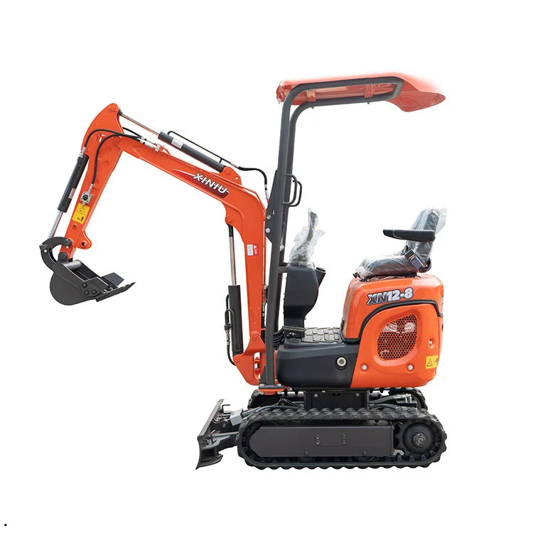 Hot sale excavator with japan made motor XN12-8 1ton digger hydraulic excavators