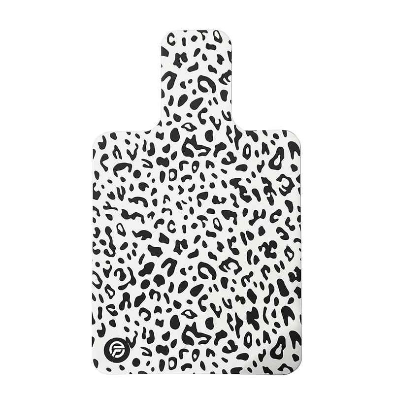 Folding Pilates Socks Reformer Mat With Tropical Leopard Custom Print,Custom Logo Yoga And Pilates Bed Cover Mats For Reformer