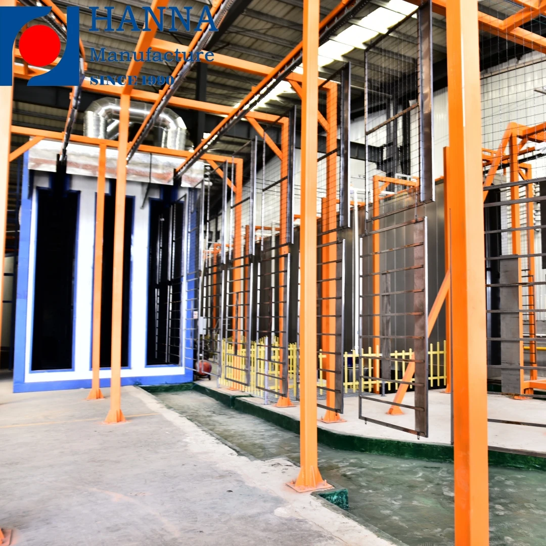 Cheap Price Metal Frame Automated Powder Coating Lines Factory Directly