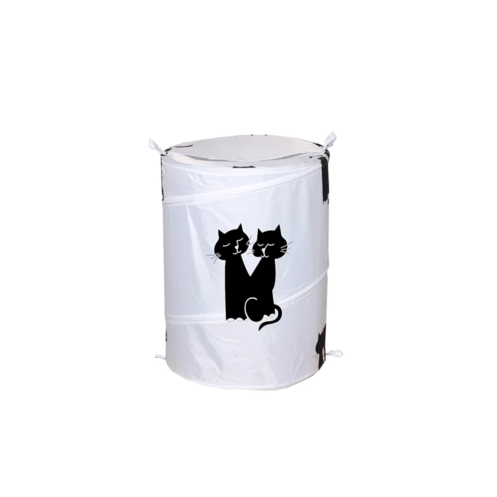 Лидер продаж, Складная Водонепроницаемая портативная корзина для белья из ткани с изображением мультяшных животных, динозавров