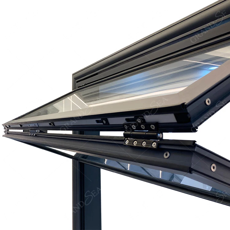 Chinese Factory Wholesale Double Glazed Vertical Bi Folding Sliding Windows Bi-Folding Fold Up Aluminum Glass Windows