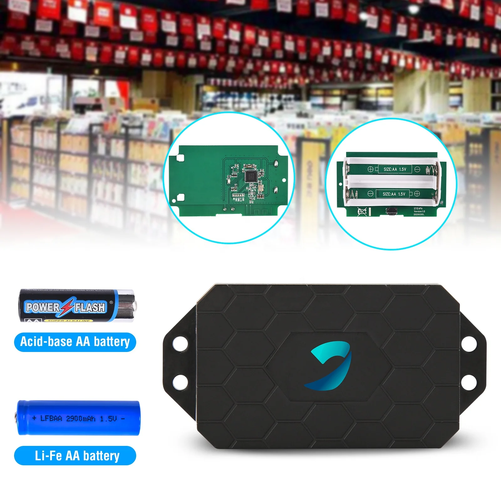 
STiE4PA BLE5.0 iBeacon manufacturer produces 300-400m long distance BLE iBeacon Eddystone beacons 