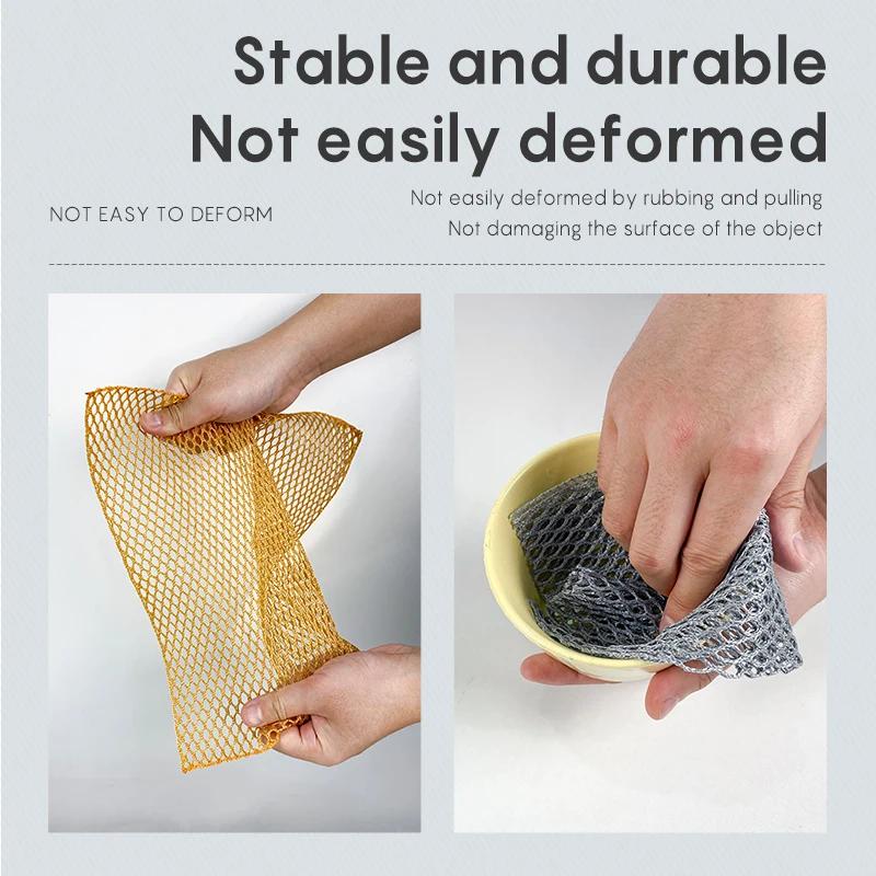 Quick Dry Mesh Towel Durable Mesh Washing Cloths 12Inx12In