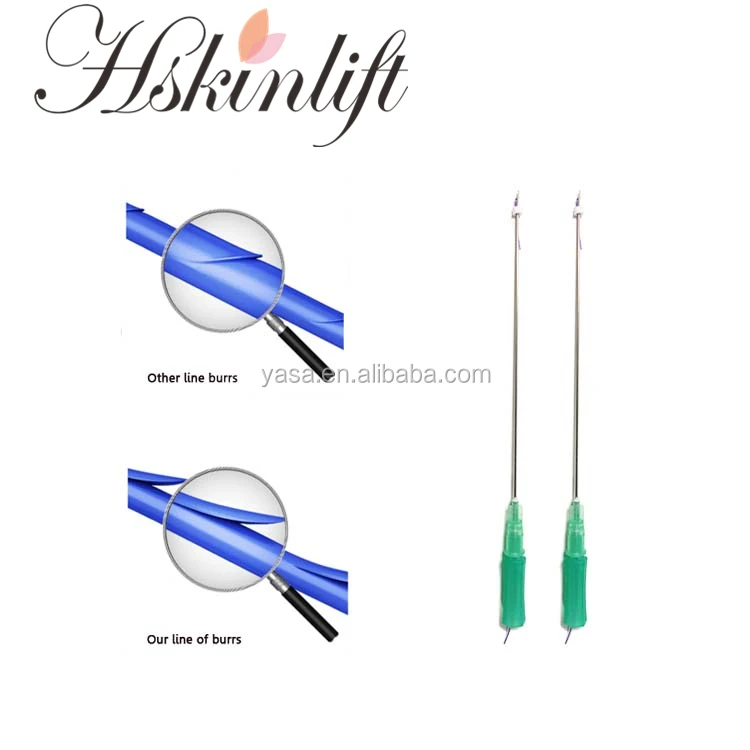 cog v lifting thread pdo threaed L  blunt 19g 18g 100m korea face  lifting with needle suture korea