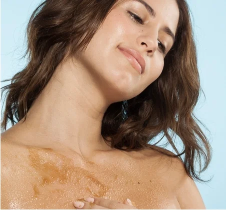 Private Label Brightening Nourish Organic Honey Ginger Turmeric Body Scrub