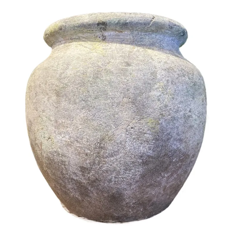 big Amphora vases for flowers,Antique Deco fiberglass Big Clay Pot Planter,Retro Design vases for Hotel/ Home Decor