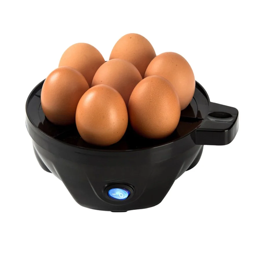 Электрическая круглая яйцеварка/мини-яйцеварка с 7 отверстиями