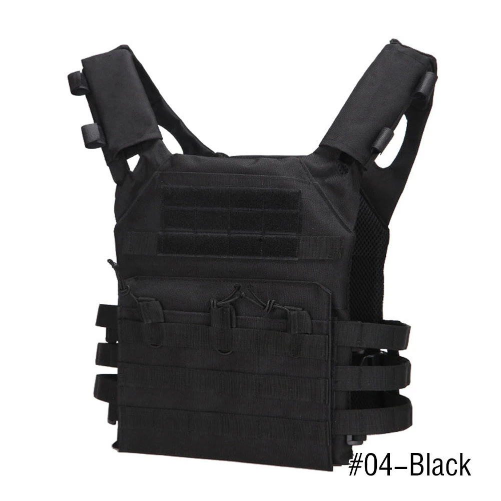 600D Cordura Nylon Multicam Black Combat Vest JPC Molle Tactical Vest