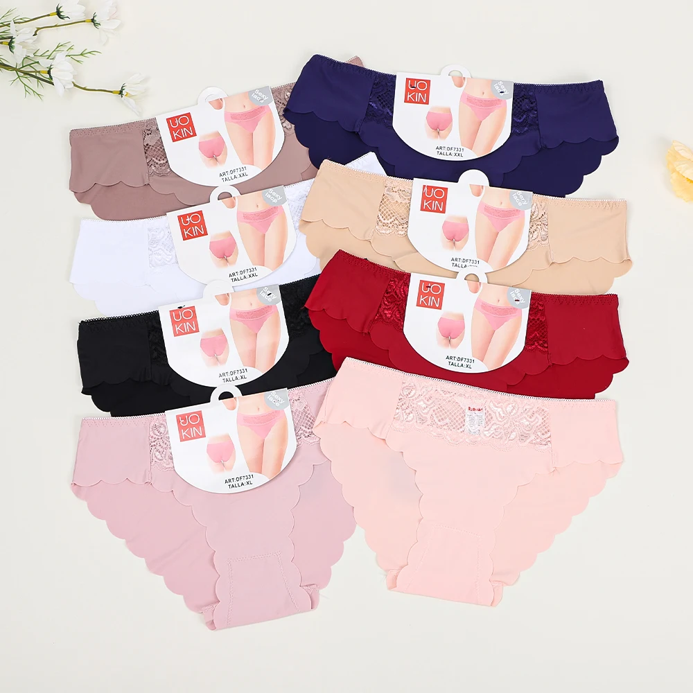 UOKIN Nylon lace sexy women hot saxi girl panties womens nylon panties images underwear pictures