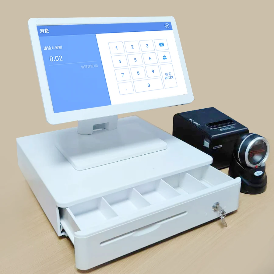 Android Pos принтер новый машина B2b рынок кассовый аппарат супер с сканером