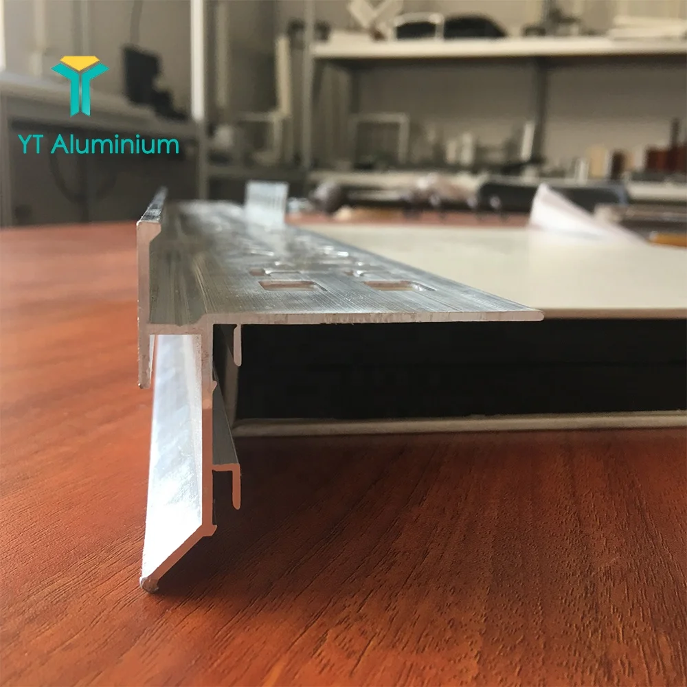Aluminum Balcony Edge Trim with Weep Holes Balcony Trim Joiner