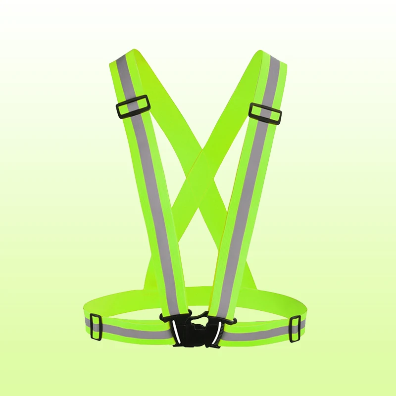  Светоотражающие ремни hi-viz светло-желтого цвета зеленый оранжевый розовый фиолетовый светоотражающий жилет для горного
