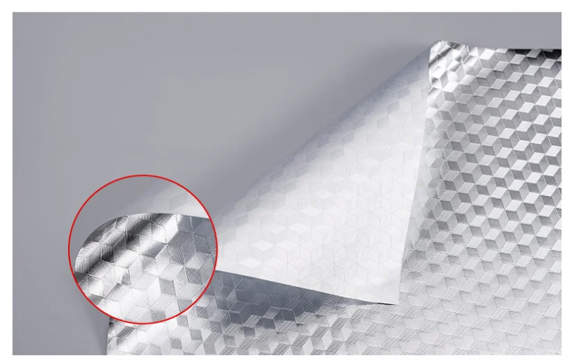 Best price sound proofing greenhouse heat foam car insulated aluminum roof panels